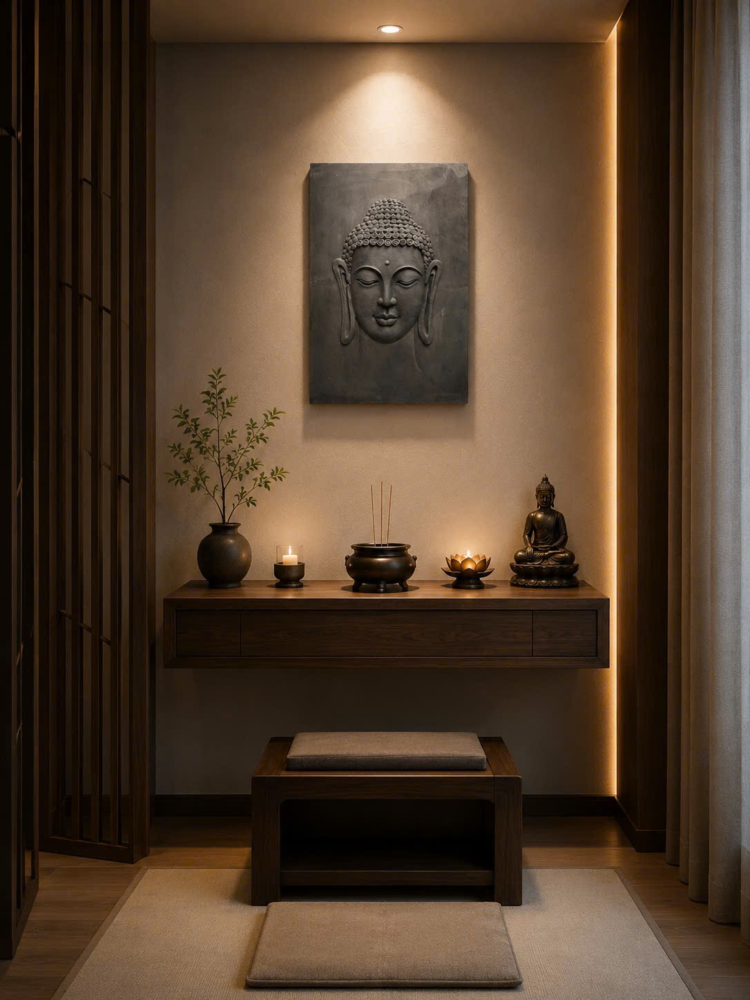 Shakyamuni Buddha Relief Sculpture view 4